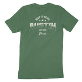 Austin Sporty T-Shirt Hunter Green back