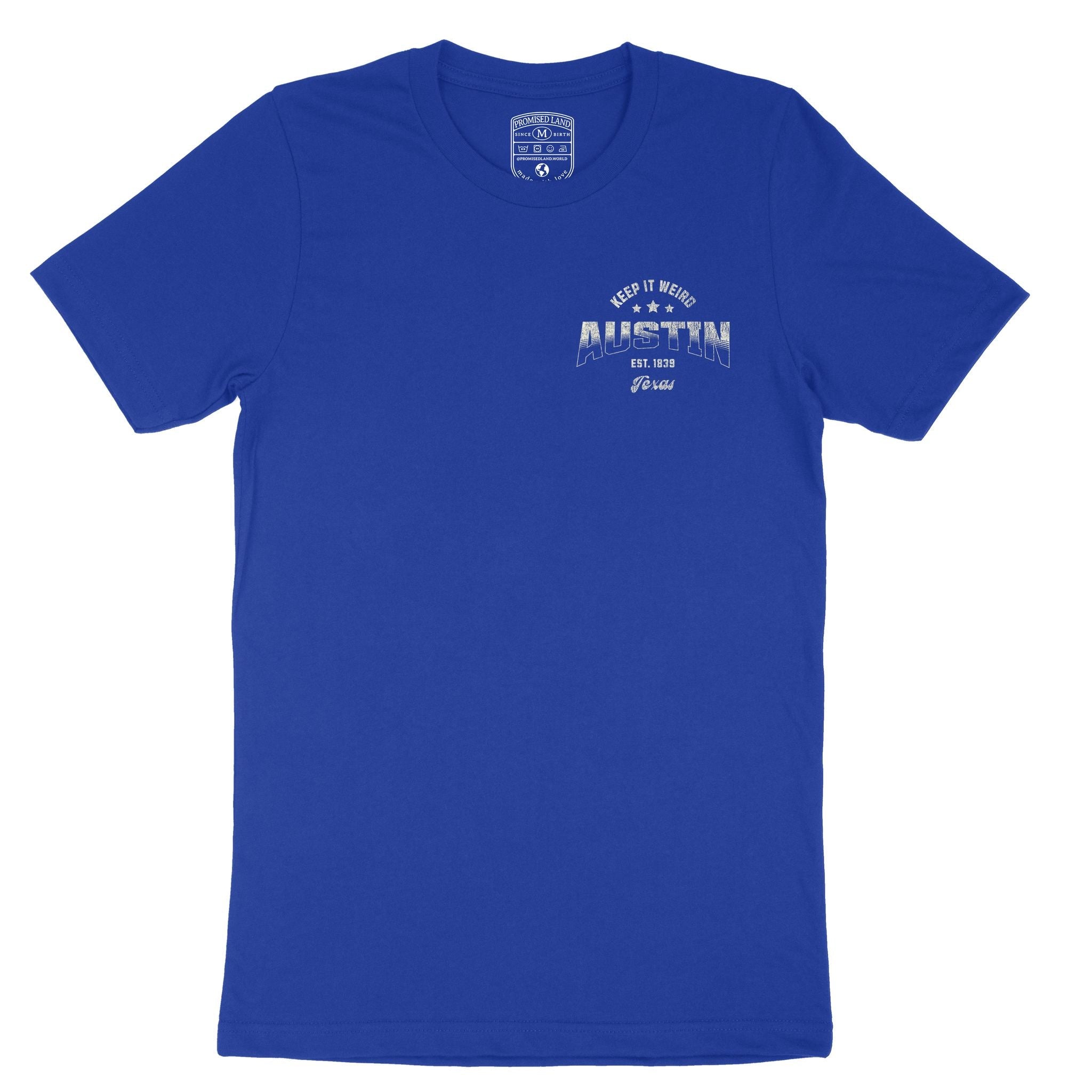 Austin Sporty T-Shirt True Royal front