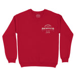 Denver Sporty Crewneck Cherry Red front