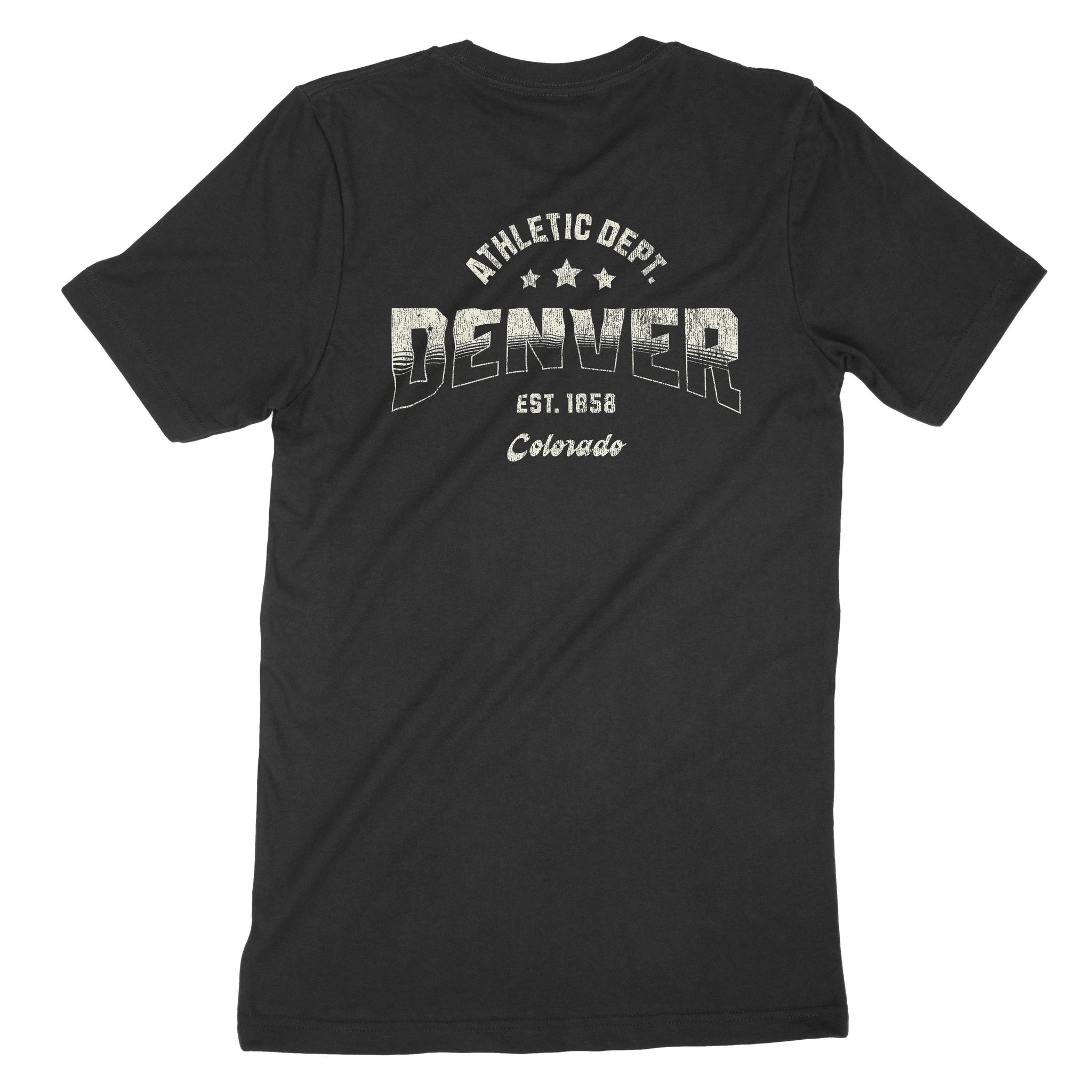 Denver Sporty T-Shirt Black back