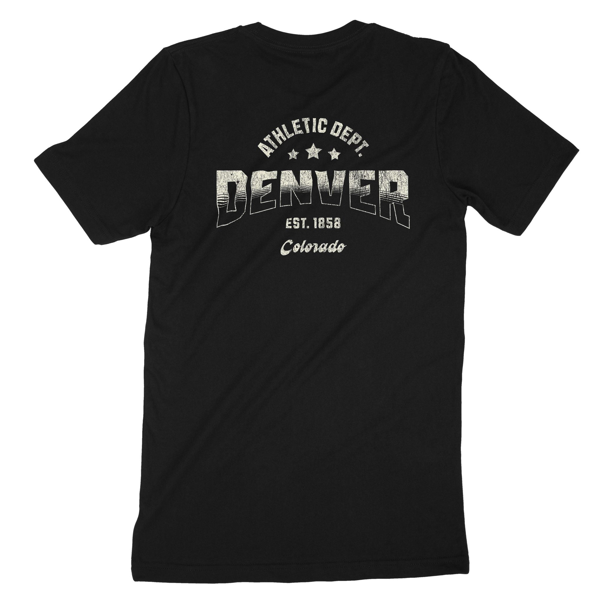 Denver Sporty T-Shirt Vintage Black back