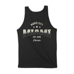 Miami Sporty Tank Top Black back