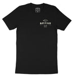 Miami Sporty T-Shirt Vintage Black front
