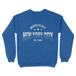 New York Sporty Crewneck Royal back