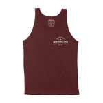 New York Sporty Tank Top Maroon front