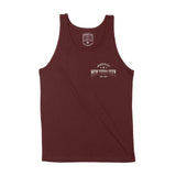 New York Sporty Tank Top Maroon front