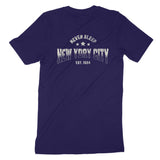 New York Sporty T-Shirt Team_Navy back