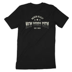New York Sporty T-Shirt Vintage_Black back