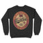 Austin Crewneck in Black - back view