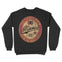 Miami Crewneck in Black - back view