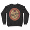 New York Crewneck in Black - back view