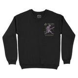 New York Music Kitten Crewneck Black front