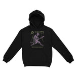 New York Music Kitten Hoodie Black front
