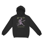 New York Hoodie in Black - front view