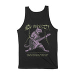 New York Music Kitten Tank Top Black back