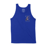 New York Music Kitten Tank Top True_Royal front