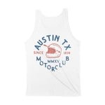Austin Tank Top in White - back view