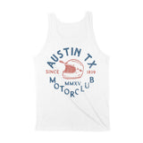 Austin Tank Top in White - back view