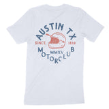 Austin T-Shirt in Light Blue - back view