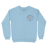 Miami Crewneck in Light Blue - front view