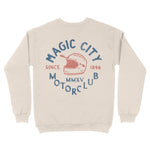 Miami Crewneck in Natural - back view