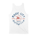 Miami Tank Top in White - back view