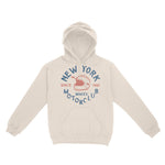 New York Hoodie in Natural - front view