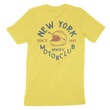 New York Moto Helmet T-Shirt Maize_Yellow back