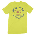 New York Moto Helmet T-Shirt Strobe back