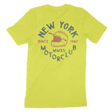 New York Moto Helmet T-Shirt Strobe back