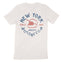 New York Moto Helmet T-Shirt in Vintage - back view