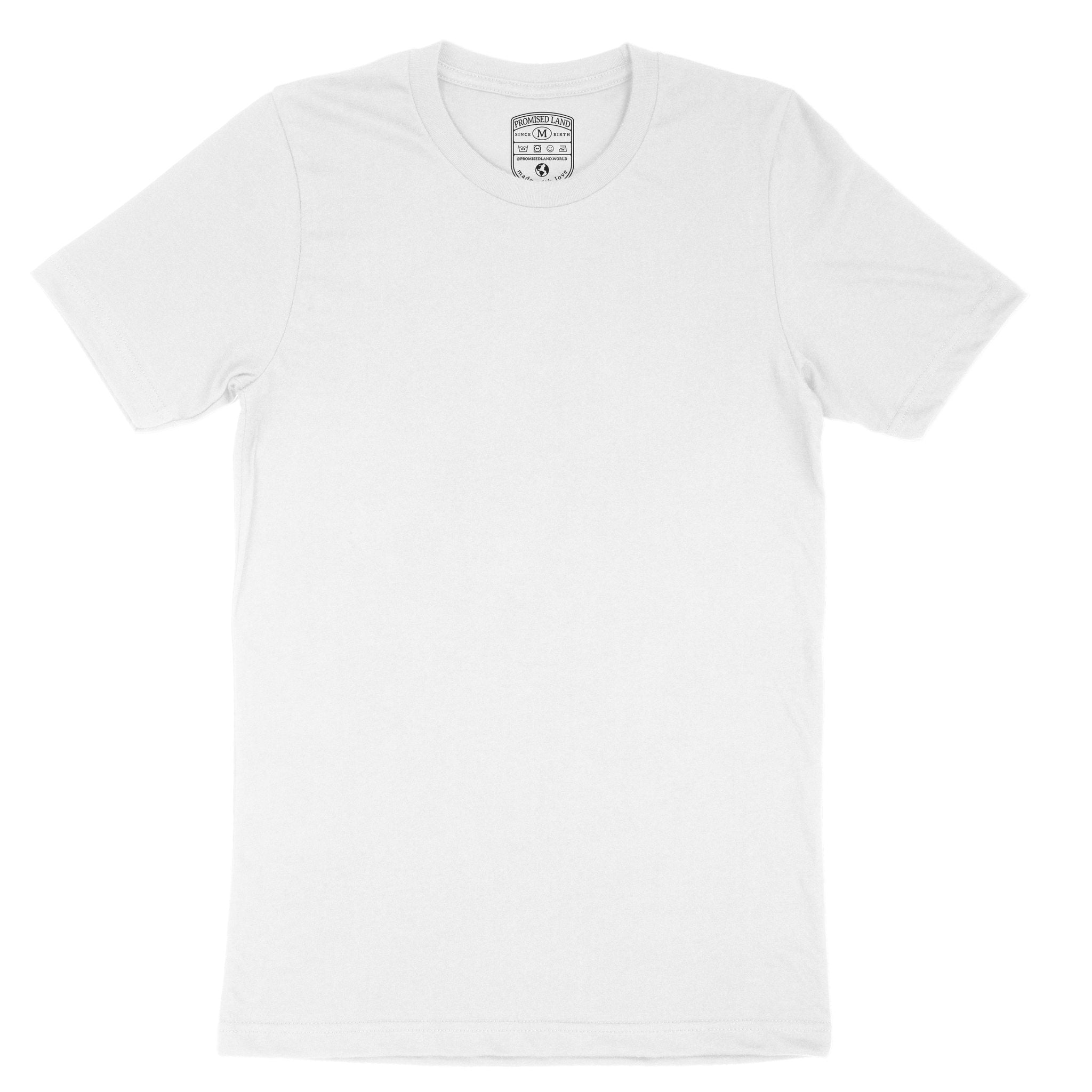 New York Moto Helmet T-Shirt White front