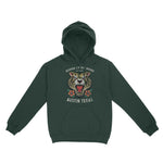 Austin Tiger Tough Hoodie Forest front