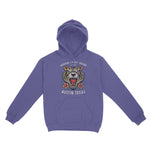 Austin Tiger Tough Hoodie Violet front