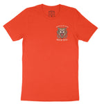 Austin Tiger Tough T-Shirt Coral front