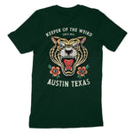 Austin T-Shirt in Forest - back view