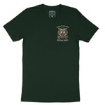 Austin Tiger Tough T-Shirt Forest front