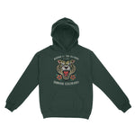 Denver Tiger Tough Hoodie Forest front