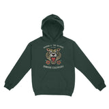 Denver Tiger Tough Hoodie Forest front