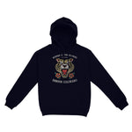 Denver Tiger Tough Hoodie Navy front