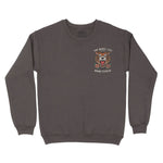 Miami Tiger Tough Crewneck Dark Chocolate front