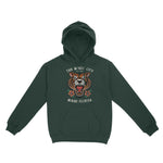 Miami Tiger Tough Hoodie Forest front