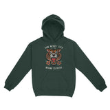 Miami Tiger Tough Hoodie Forest front