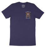 Miami Tiger Tough T-Shirt Navy front