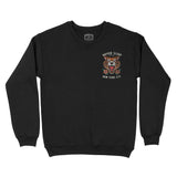 New York Tiger Tough Crewneck Black front