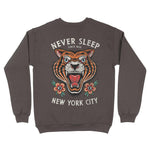 New York Tiger Tough Crewneck Dark_Chocolate back