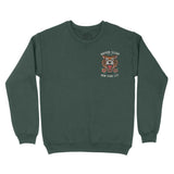 New York Tiger Tough Crewneck Forest front