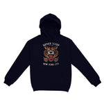 New York Tiger Tough Hoodie Navy front