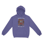 New York Tiger Tough Hoodie Violet front