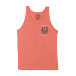 New York Tiger Tough Tank Top Mauve front
